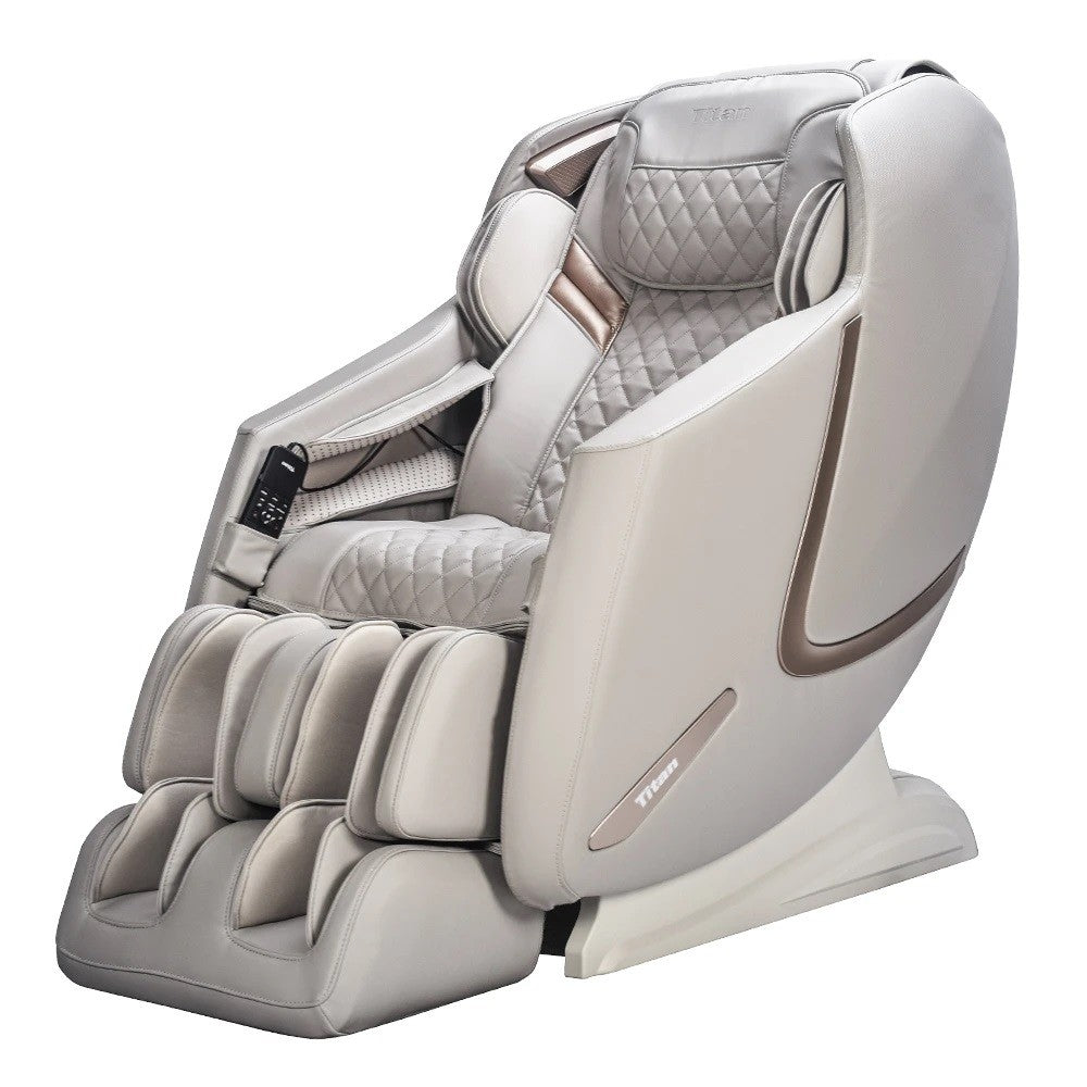 Titan AmaMedic 3D Prestige SL-Track Massage Chair with Zero Gravity, Foot Roller, Space Saving Technology