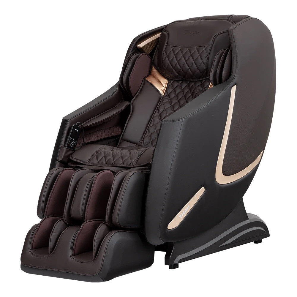 Titan AmaMedic 3D Prestige SL-Track Massage Chair with Zero Gravity, Foot Roller, Space Saving Technology