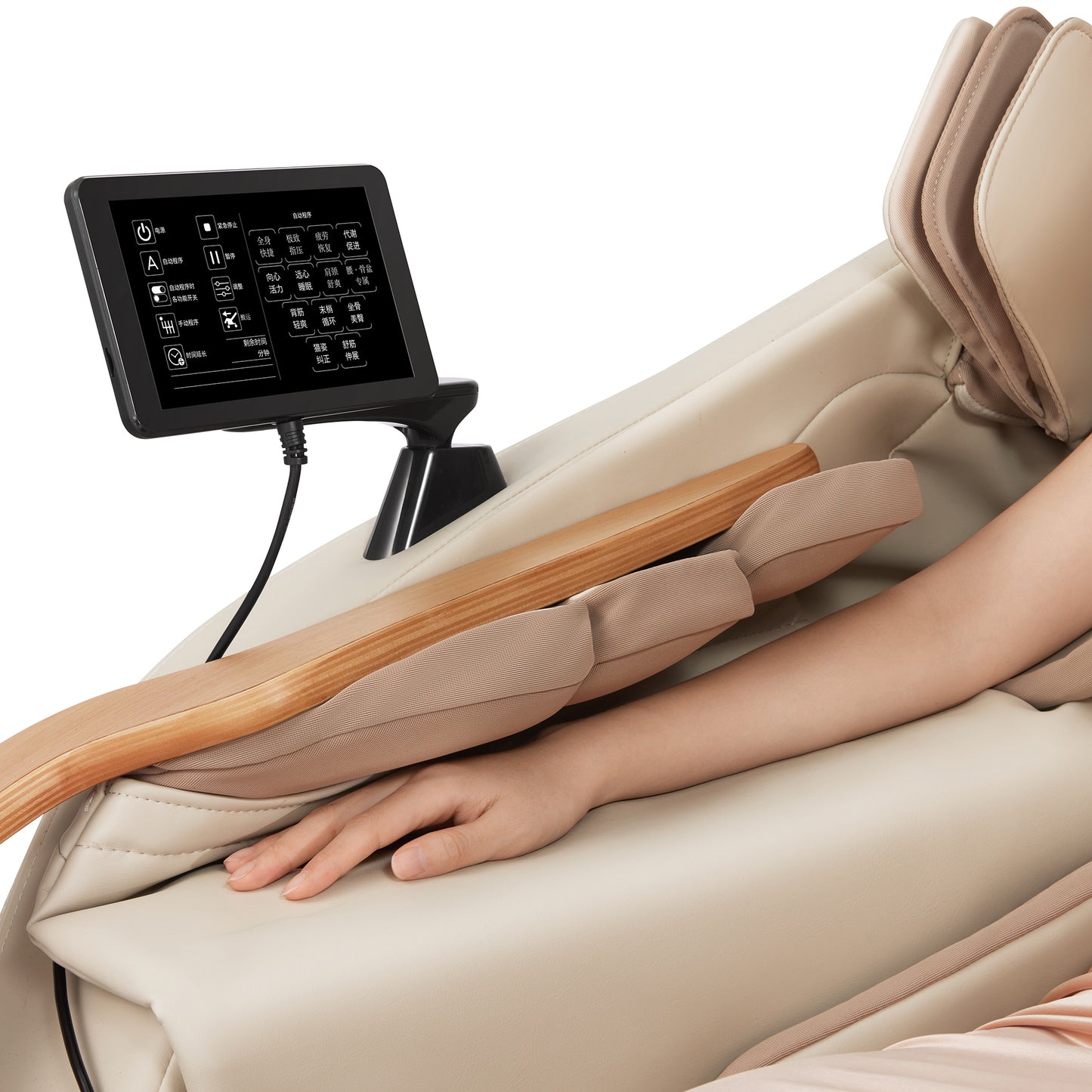 DCore 2 - Made in Japan Ultra Premium Massage Chair w/ Oak Side Panels