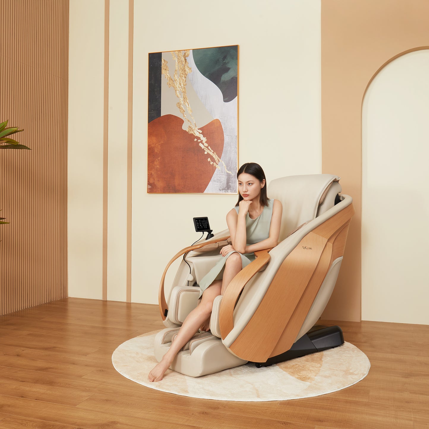 DCore 2 - Made in Japan Ultra Premium Massage Chair w/ Oak Side Panels