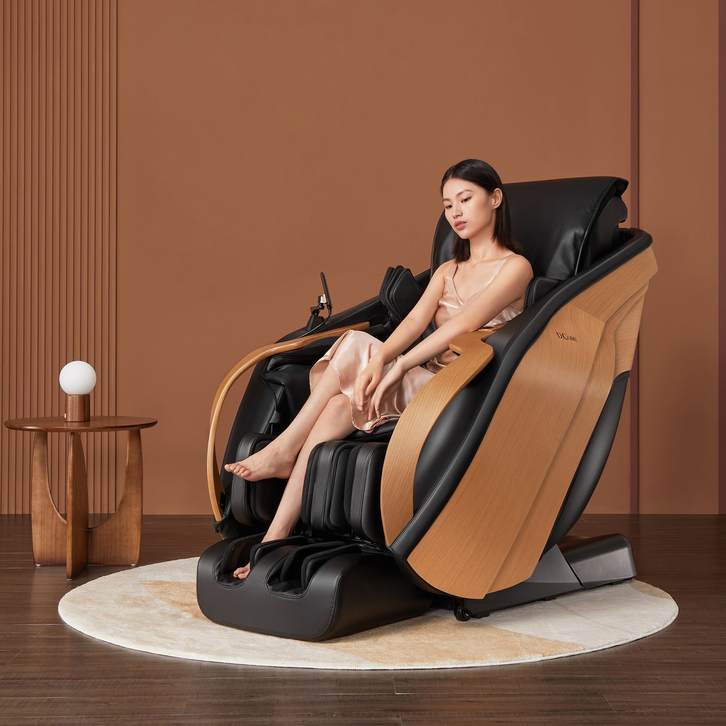 DCore 2 - Made in Japan Ultra Premium Massage Chair w/ Oak Side Panels