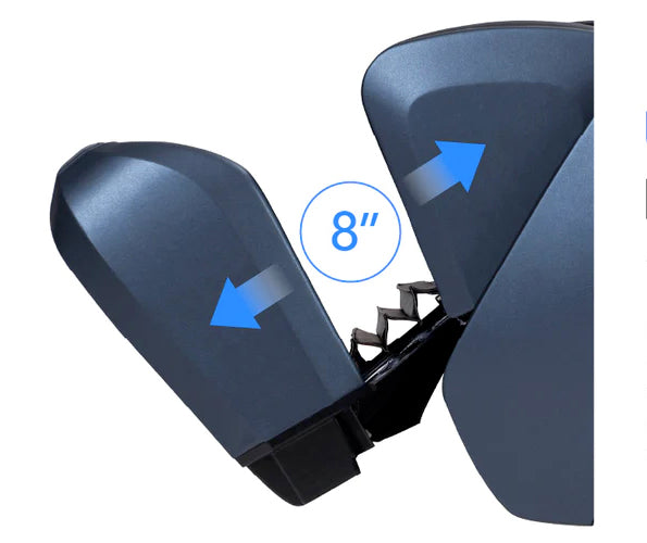 Osaki OS-Highpointe 4D SL-Track Massage Chair with Ultra Long Extension, 3 Rollers Foot and Calf Massage