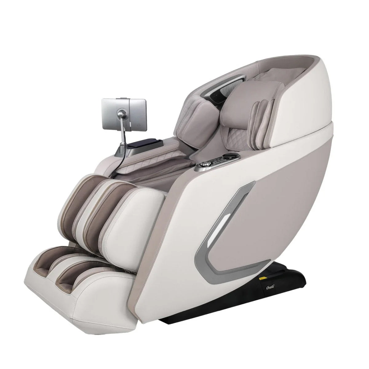 Osaki 4D Bravo Duo Massage Chair with Self-Adaptive SL-Tack, Intelligent Voice Contol, Computer Body Scan