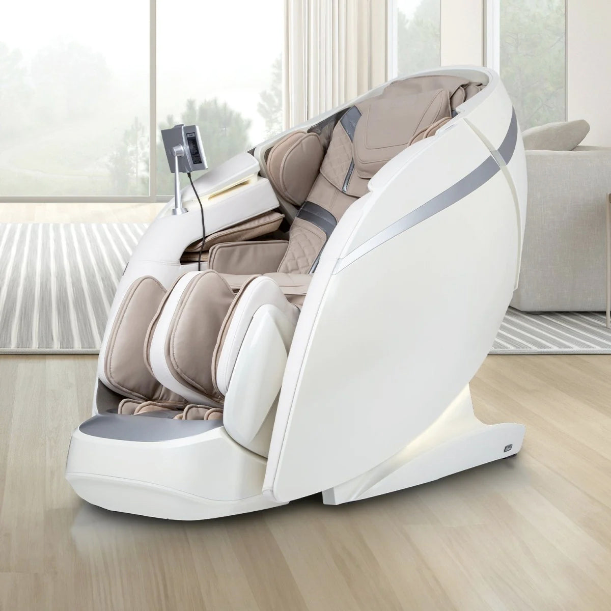 Osaki OS-Pro 4D DuoMax SL-Track Massage Chair with Intelligent Health Detection, Dual Roller 4D Mechanism, Piano Key Massage
