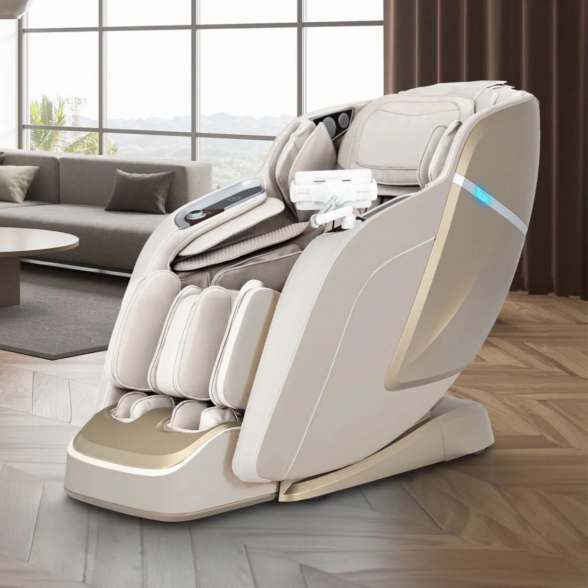 Titan TP-Ronin 4D Massage Chair with Dual Rail System, Intelligent Voice Control