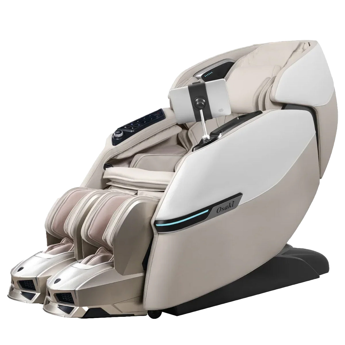 Osaki Trion Flex Duo 4D+3D SL Flex Track Massage Chair with Intelligent Health Detection, Smart Voice Control
