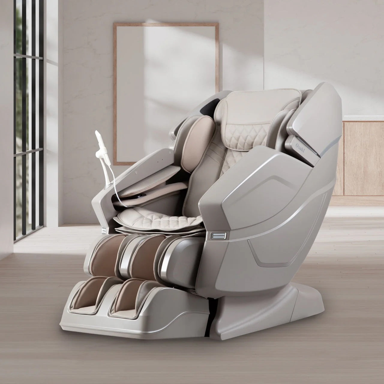 Osaki OS-3D Vito SL-Track Massage Chair with Intelligent Health Detection, Automatic Body Scan