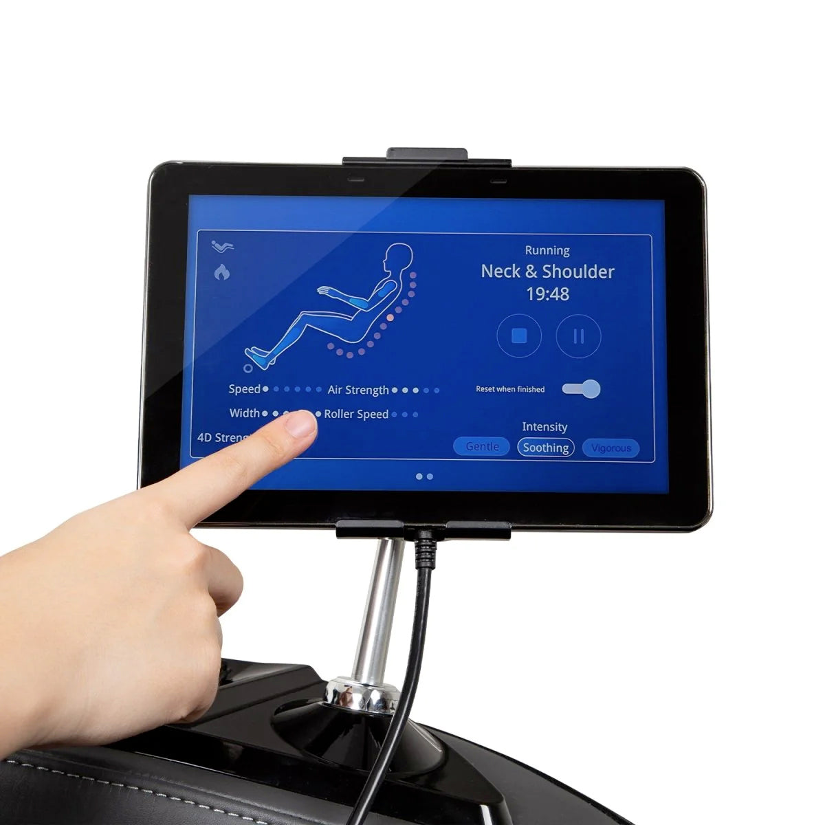 Osaki OS-Ai Vivo 4D + 2D SL-Track Massage Chair with AI Technology, Intelligent Voice Control, Dual Mechanism Technology