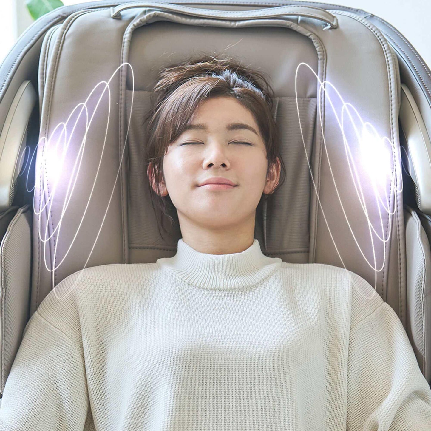Fujiiryoki Calm Plus 4D Flex Frame SL Track Massage Chair with Lumbar Heated Blanket