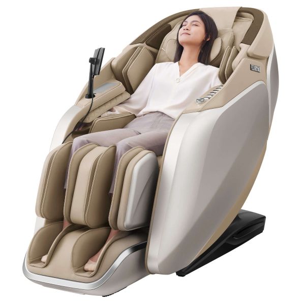Fujiiryoki Cyber Relax Pro - 4D Dual Massage Robot Flex Frame SL Track Massage Chair