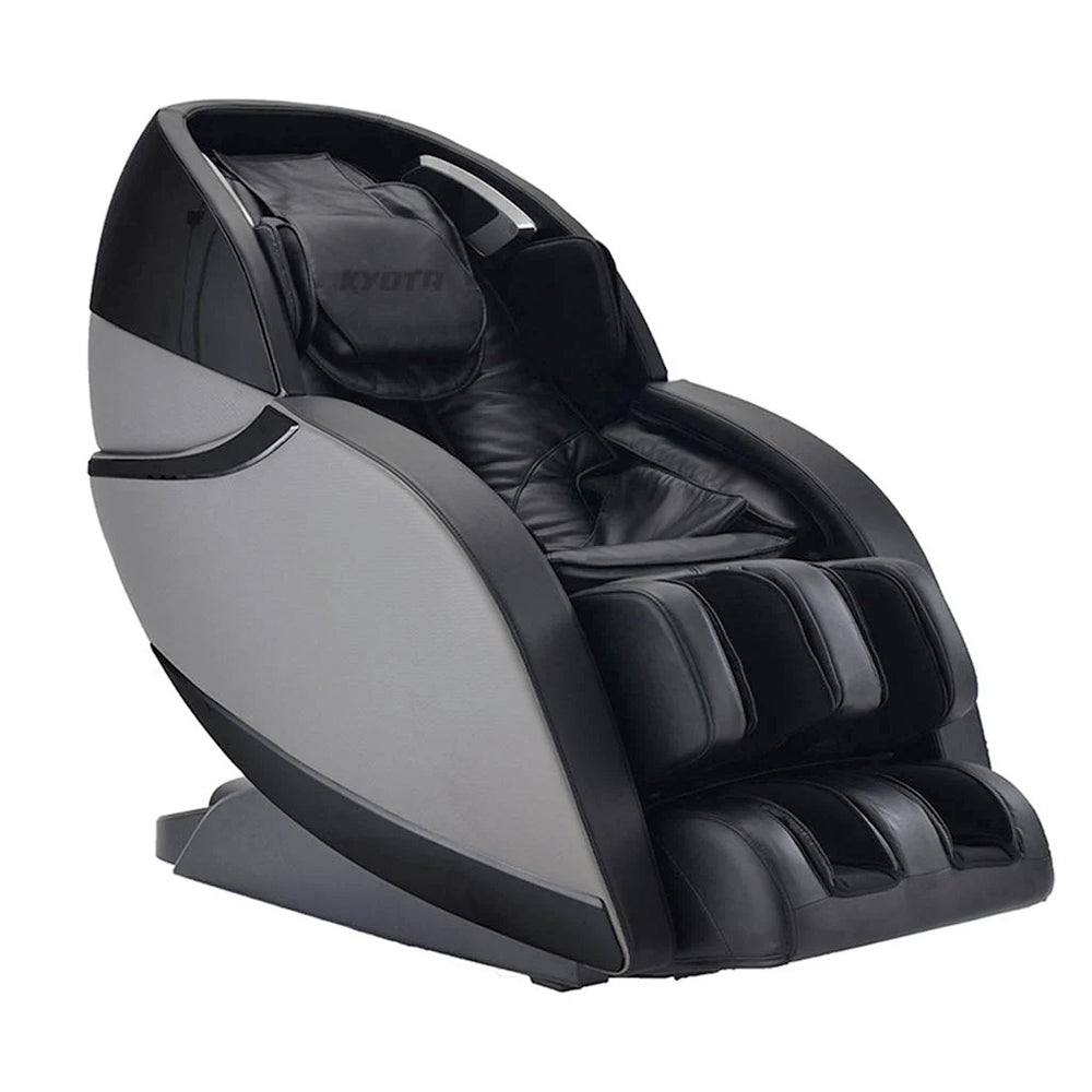Kyota Kansha M878 4D L-Track Massage Chair with Weightless Zero Gravity Recline, Space-Saving, Lumbar Heat