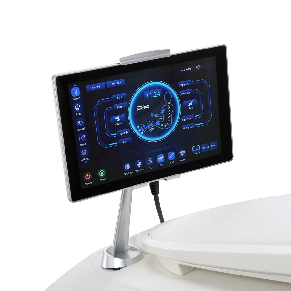 Osaki OS-Pro 4D DuoMax SL-Track Massage Chair with Intelligent Health Detection, Dual Roller 4D Mechanism, Piano Key Massage