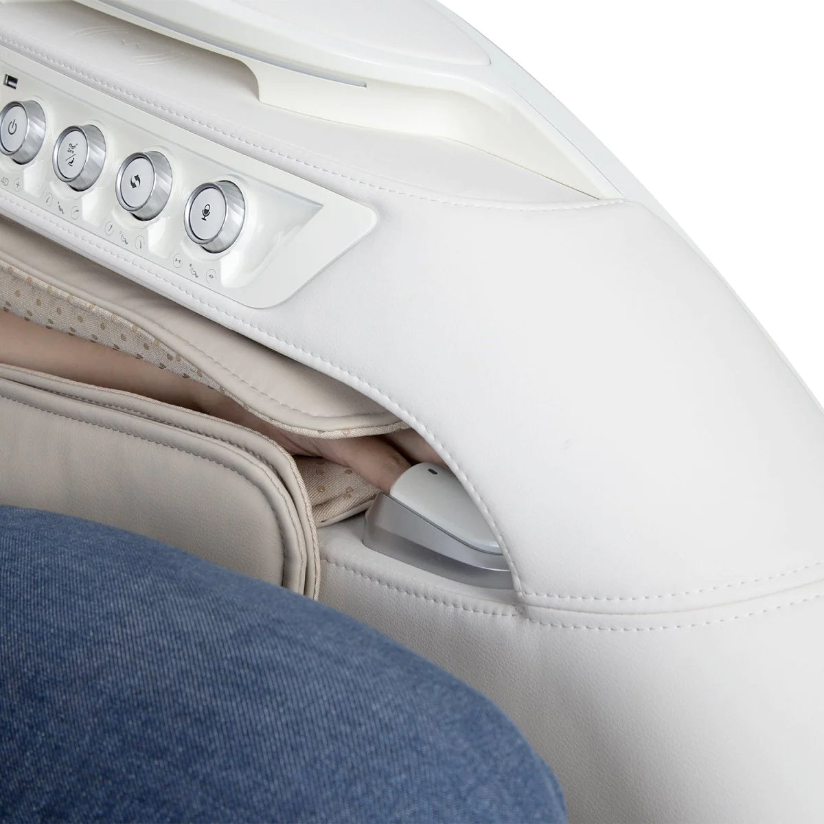 Osaki OS-Pro 4D DuoMax SL-Track Massage Chair with Intelligent Health Detection, Dual Roller 4D Mechanism, Piano Key Massage