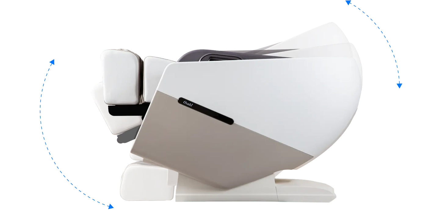 Osaki Flagship Duo 4D SL-Track Massage Chair with Intelligent Health Management, AI Technology