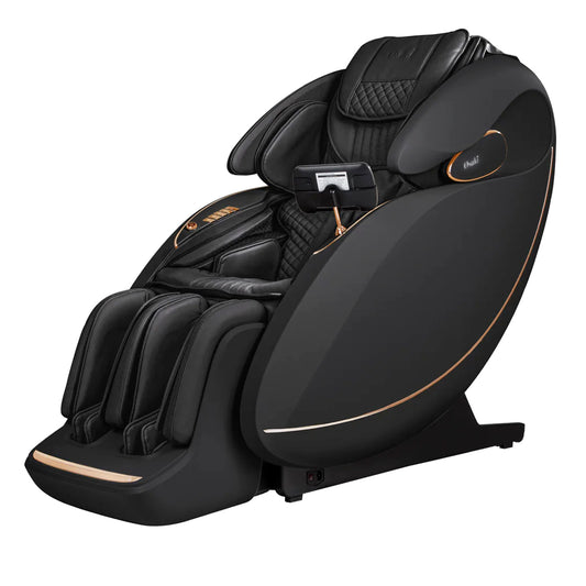 Osaki Platinum Solis 4D+ Flex Track Massage Chair with 190° Stretch Flexibility, Spinning Calf Rollers, Intelligent Voice Recognition