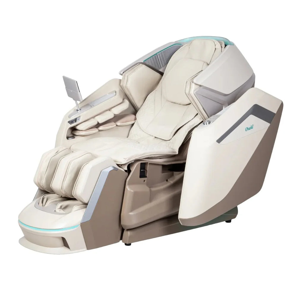 Osaki Apex Duo 5D+4D SL-Track Massage Chair with Smart Pressure Sensors, Micro-Space Saving Technology