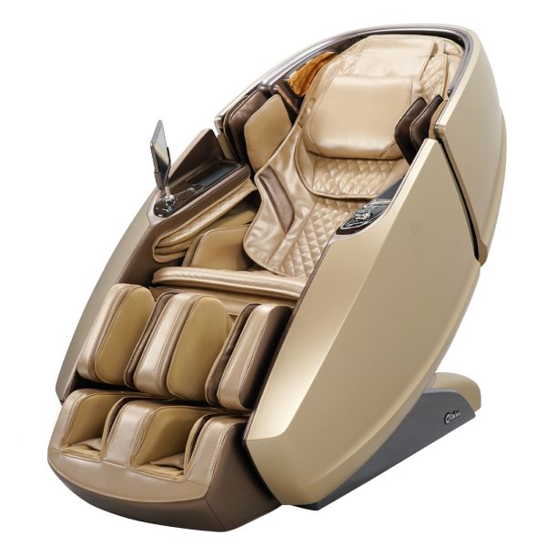 Daiwa Supreme Hybrid 3D SL-Track Massage Chair with HybriFlex, Full Body Reach, Heated Knee Leg Rest