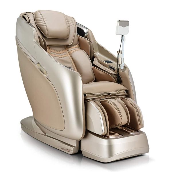 JPMedics KaZe 4D L-Track Massage Chair with Legrest and Backrest Safety Sensor, Adjustable Speed and Intensity