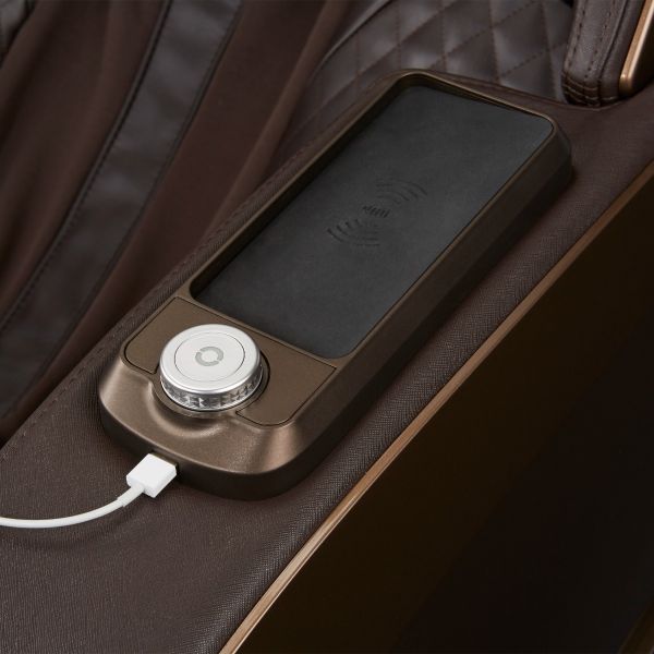 Kyota Yutaka M898 4D L-Track Massage Chair with Integrated Air Ionizer, Chromotherapy Programs and LED Mood Lighting, SootheMe Sound Therapy