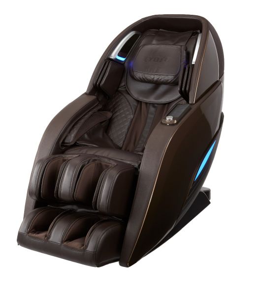 Kyota Yutaka M898 4D L-Track Massage Chair with Integrated Air Ionizer, Chromotherapy Programs and LED Mood Lighting, SootheMe Sound Therapy