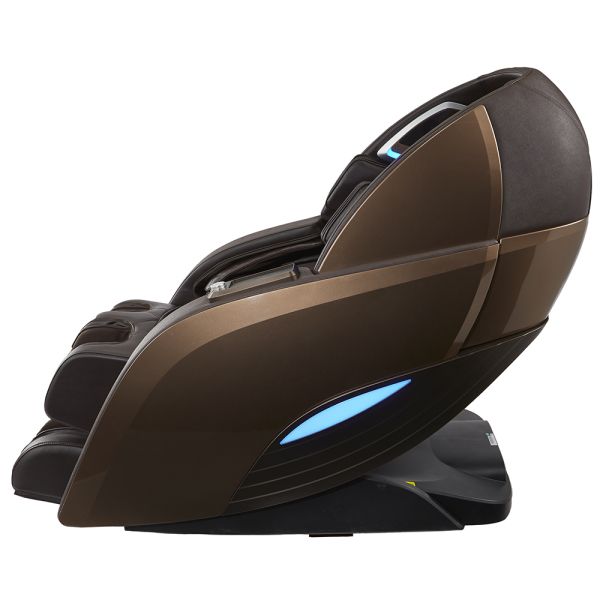 Kyota Yutaka M898 4D L-Track Massage Chair with Integrated Air Ionizer, Chromotherapy Programs and LED Mood Lighting, SootheMe Sound Therapy