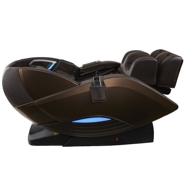 Kyota Yutaka M898 4D L-Track Massage Chair with Integrated Air Ionizer, Chromotherapy Programs and LED Mood Lighting, SootheMe Sound Therapy