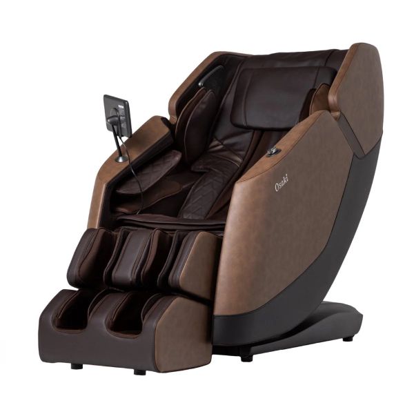 Osaki Ziva SL-Track Massage Chair with Spring-loaded Extendable Footrest, Foot Roller