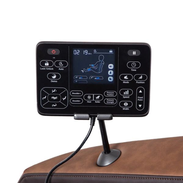 Osaki Ziva SL-Track Massage Chair with Spring-loaded Extendable Footrest, Foot Roller