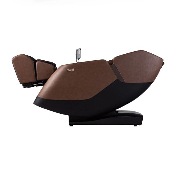 Osaki Ziva SL-Track Massage Chair with Spring-loaded Extendable Footrest, Foot Roller